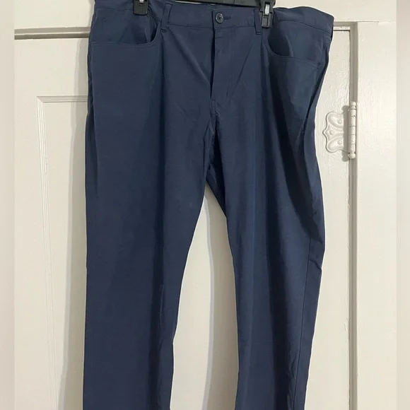PGA Pro Tour Navy 5 Pocket Pants - Picture 1 of 2